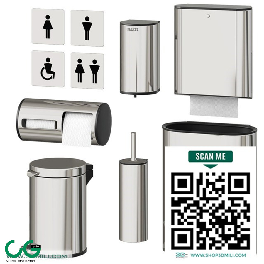 Accessories for public toilet Keuco Plan